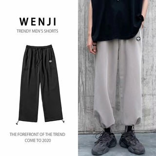 Quần ống rộng lưng dây rút thời trang năng động cá tính cho nam size M-4XL