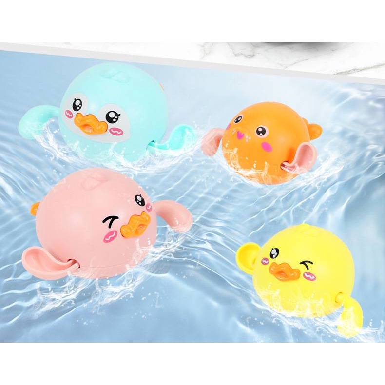 Đồ chơi tắm cho trẻ em bơi lội và chèo xuồng nhỏ con vịt vàng đồ chơi tắm nước Đồ chơi nhà tắm đồ chơi cho trẻ sơ sinh trẻ nhỏ