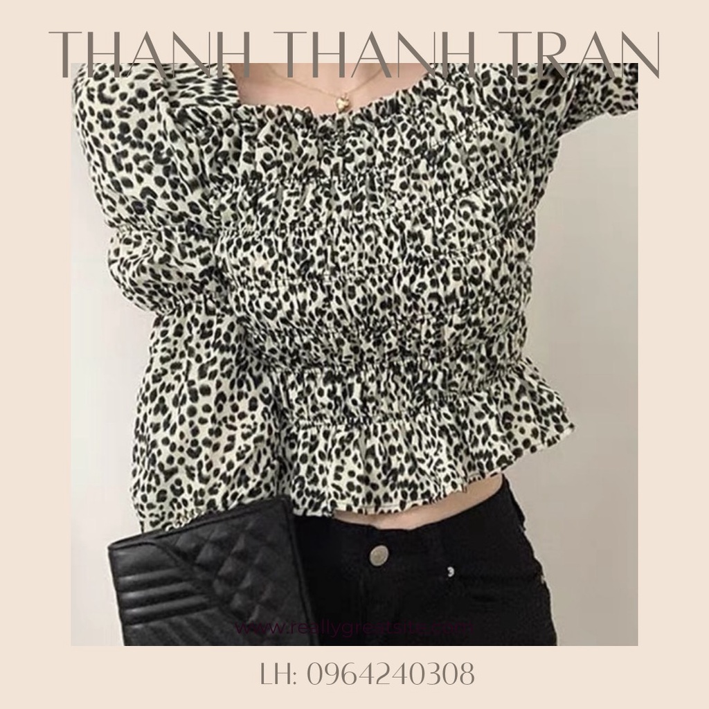 Áo bánh bèo nữ ❣️ CÁ TÍNH ❣️ Kiểu áo nữ đẹp, Mẫu áo cổ vuông kết hợp tay bồng điệu đà