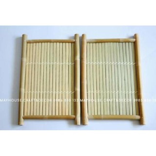 Xưởng sx- khay tre bưng bê - tre vn