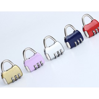 Ổ khóa, Khóa Hành Lý 3 Chữ Số Mini Bằng Kim Loại,  khóa mật khẩu hình túi siêu xinh