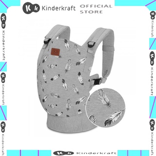 Địu em bé đa năng kinderkraft milo màu ghi