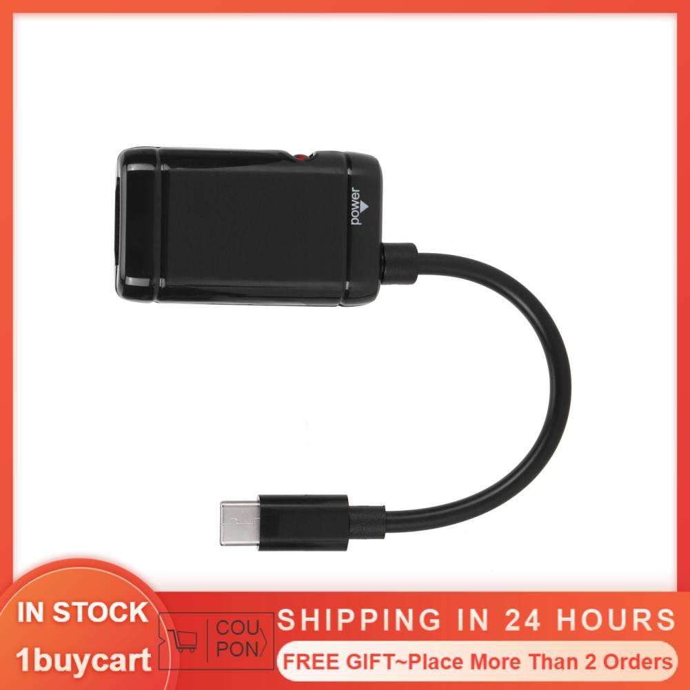1buycart Type-C To HDMI Adapter HDTV TV 1080P HD Converter Micro USB For Phone Computer