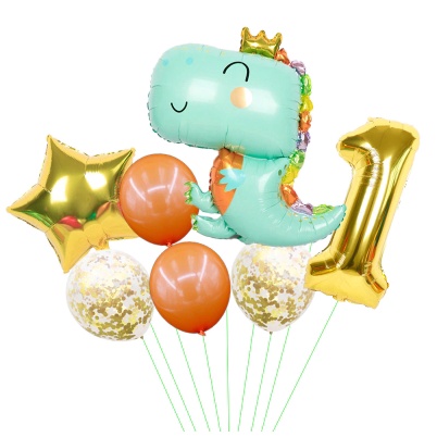 Set bóng số + bóng hình trang trí sinh nhật, chụp hình... đơn giản, dễ thương