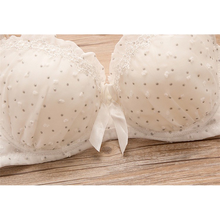 [B10] set áo nâng ngực hoa nhí mút đệm dày, quần cotton kháng khuẩn | BigBuy360 - bigbuy360.vn