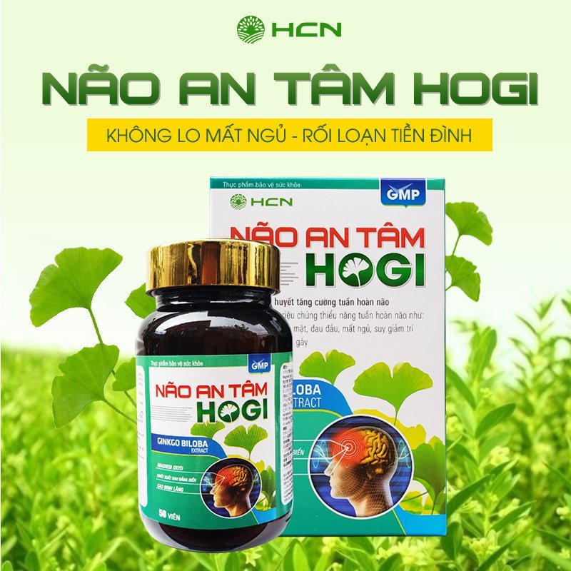 Viên uống bổ não Não An Tâm Hogi hộp 50 viên - DT060