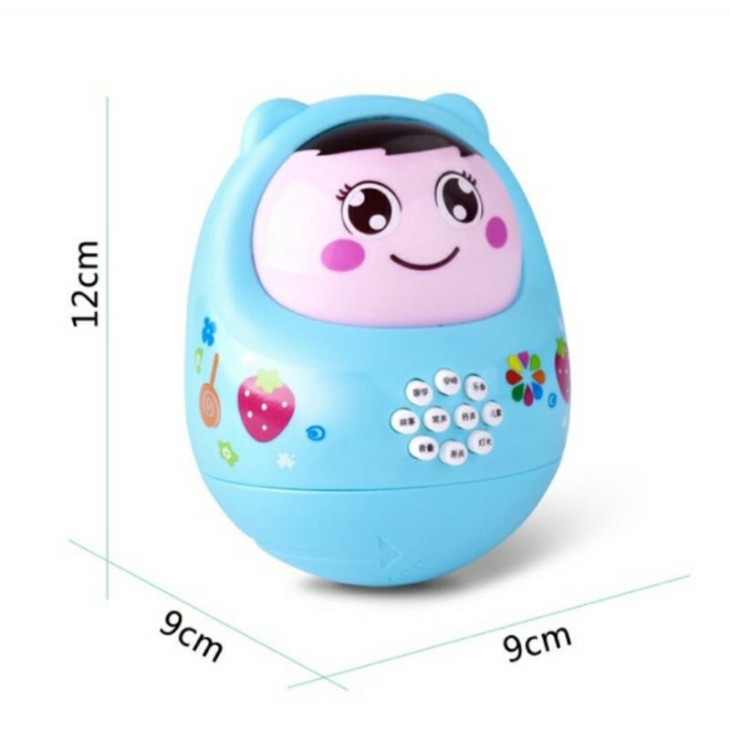 Lật đật siêu to, phát sáng, phát nhạc cho bé