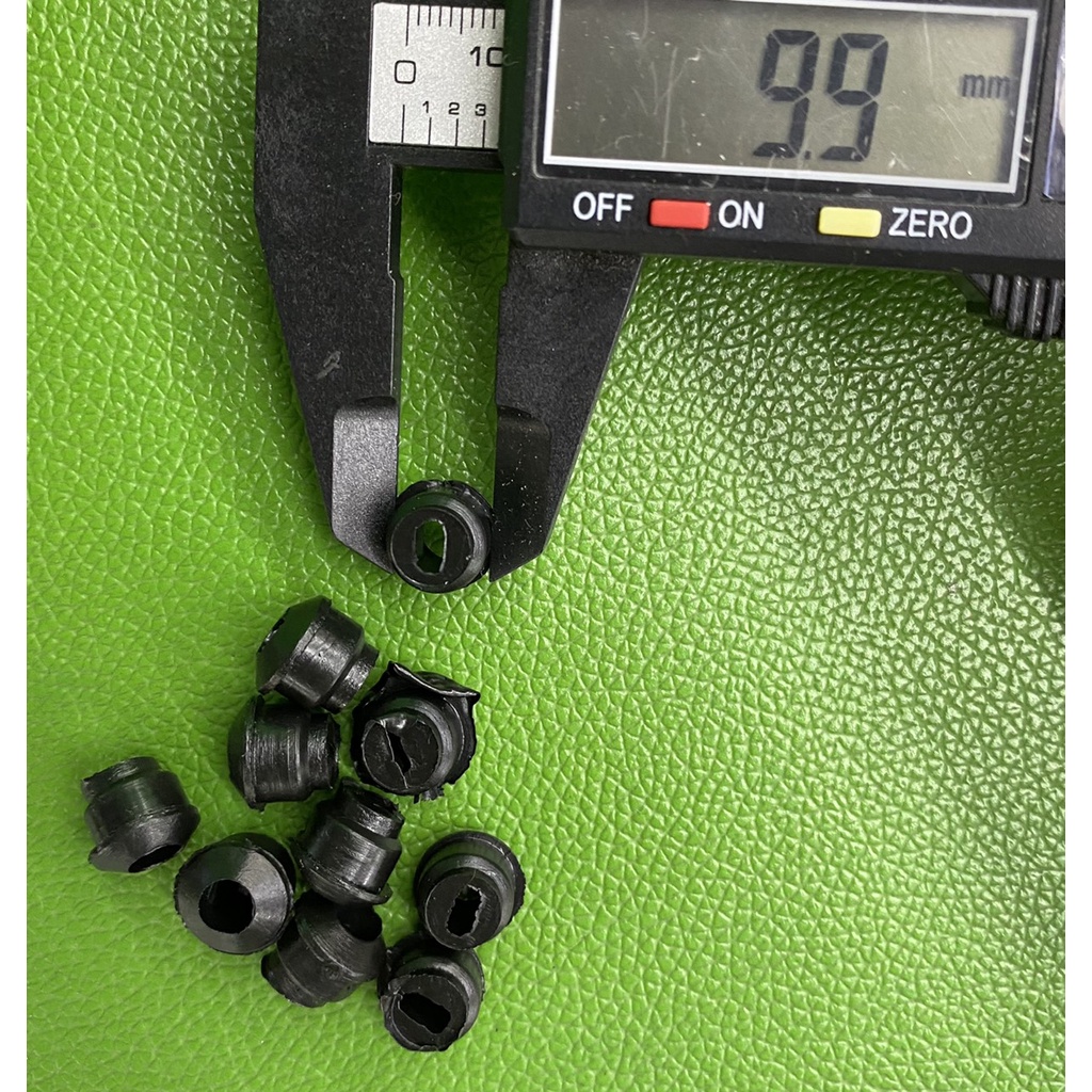 Túi 100gram (khoản 90 đến 100 chiếc) Vòng đệm cao su - linh kiện điện tử QUỲNH DIỄN