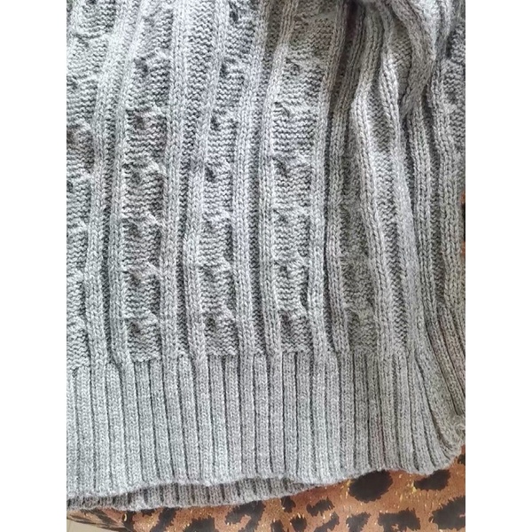Áo len croptop cổ V hở lưng tiểu thư sang chảnh A103