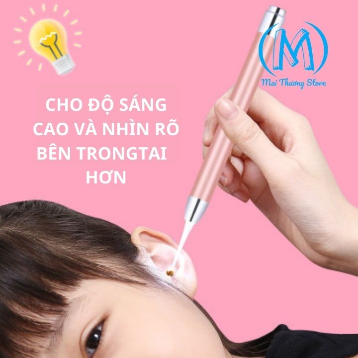 Bộ Lấy Ráy Tai 4 - 11Món Có Đèn Soi Cho Bé Và Gia Đình