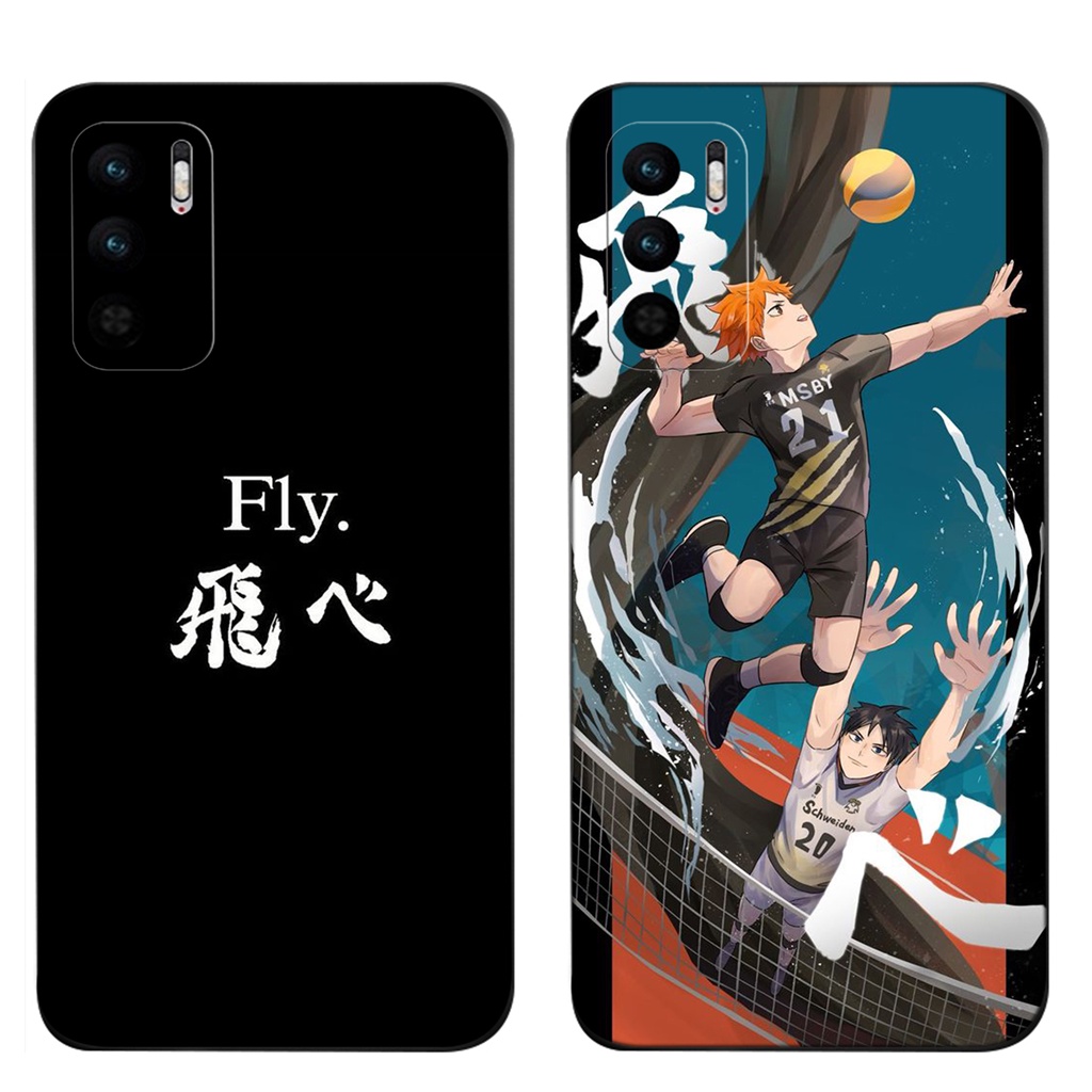 Ốp Điện Thoại Mềm Hình Haikyu!! Cho Samsung Galaxy A02s A03S A13 A33 A53 A73 Plus Lite JE52 Anime Haikyu Có Sẵn Hàng Mới