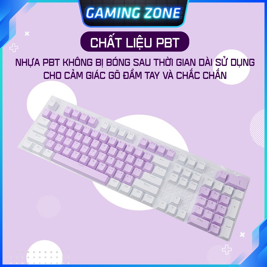 Keycap bàn phím cơ nhựa ABS xuyên LED nhiều màu siêu đẹp