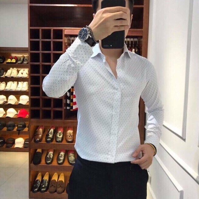 Áo sơ mi nam dài tay họa tiết đẹp chuẩn phong cách cho phái mạnh(SMK) | BigBuy360 - bigbuy360.vn