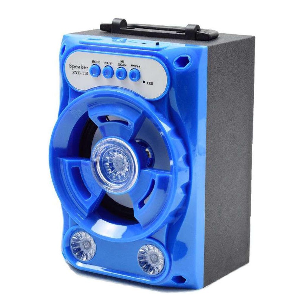 LOA BLUETOOTH XÁCH TAY 518 668 CÓ LED SIÊU ĐẸP GIÁ CỰC RẺ