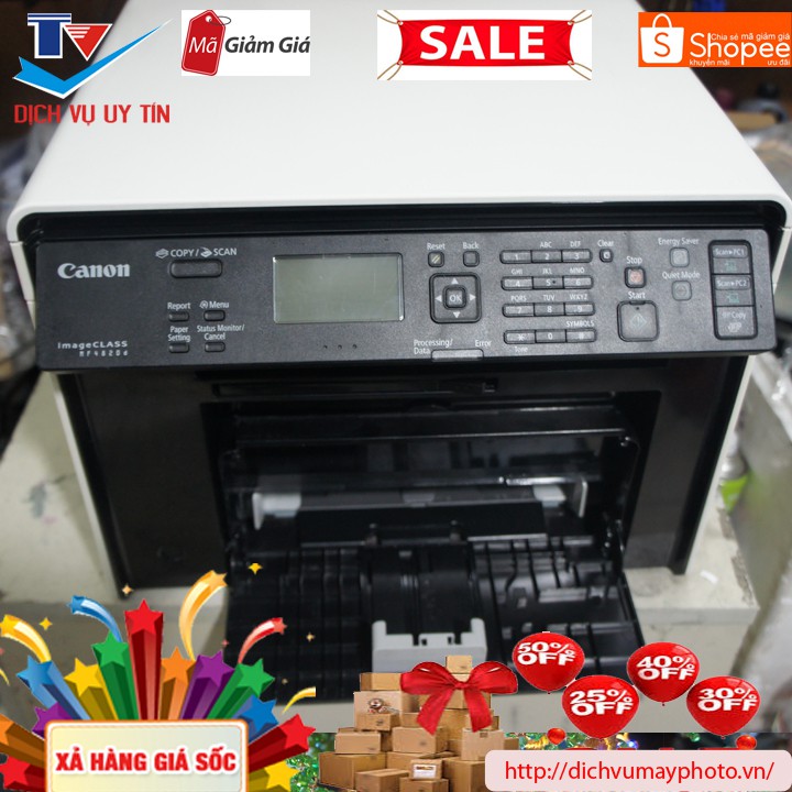 Máy in cũ canon MF-4820D chất lượng hoàn hảo ( In, in đảo mặt tự động, Photocopy, Scan )