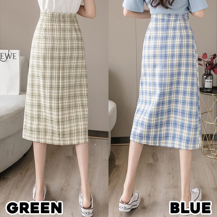 Chân Váy Maxi Xẻ Tà Trước Phong Cách Hàn Quốc Size Xl / Xxl / Xxxl