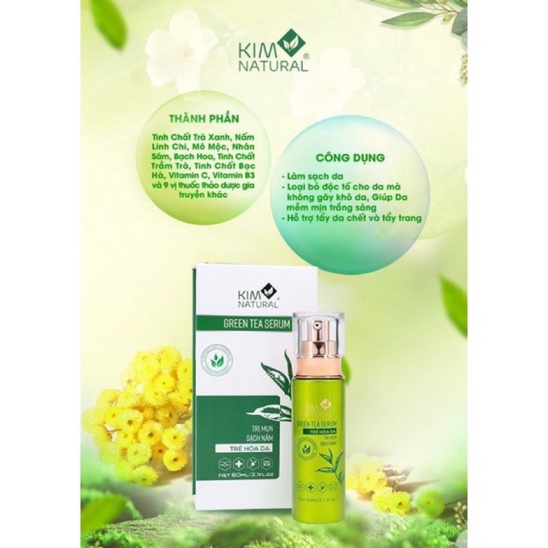 SET SERUM VIP LÀM SẠCH MỤN THÂM KIMNATURAL