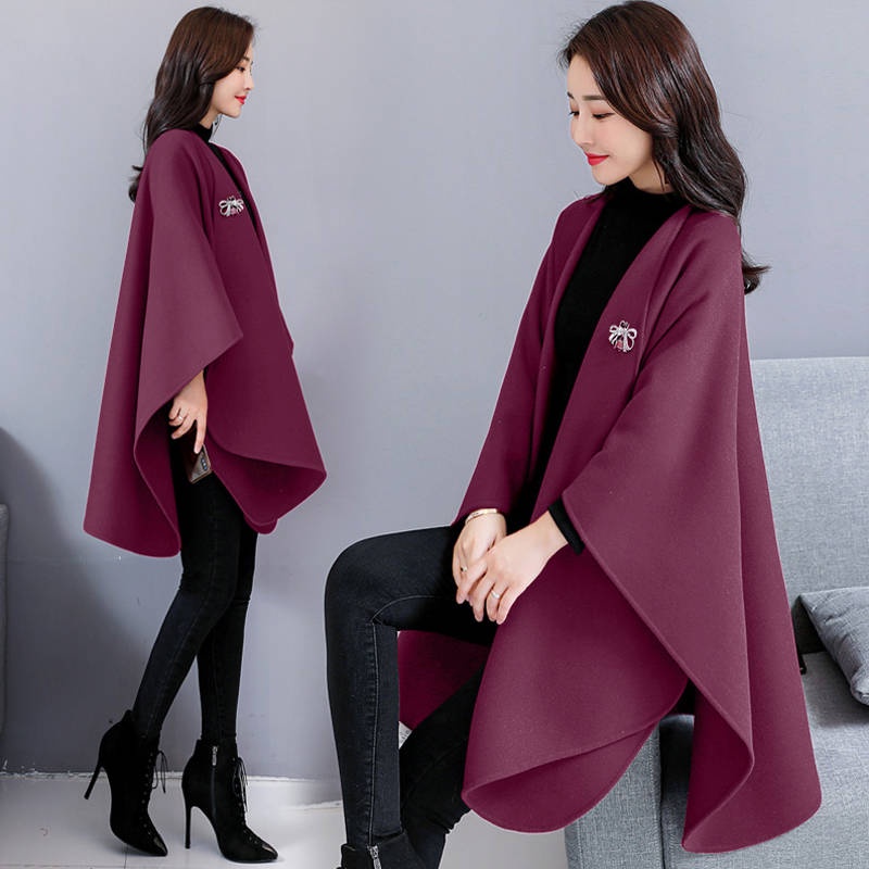 Áo Khoác Len Giữ Ấm Thiết Kế Độc Đáo Thời Trang Thu Đông 2020 Cao Cấp Cho Nữ | BigBuy360 - bigbuy360.vn