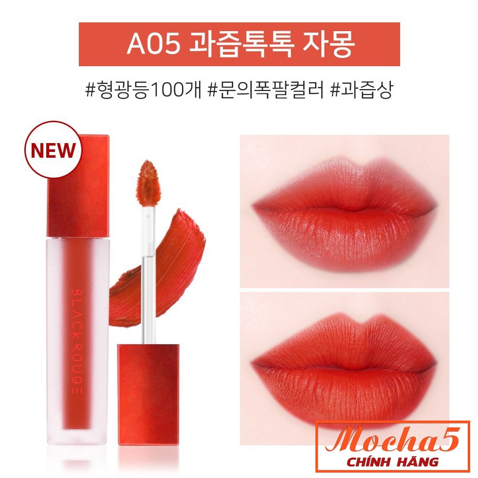 [ Ver1 ] Son kem BLACK ROUGE Air Fit Velvet Tint mịn môi nhẹ môi màu Ver 1 A01-A07 | BigBuy360 - bigbuy360.vn