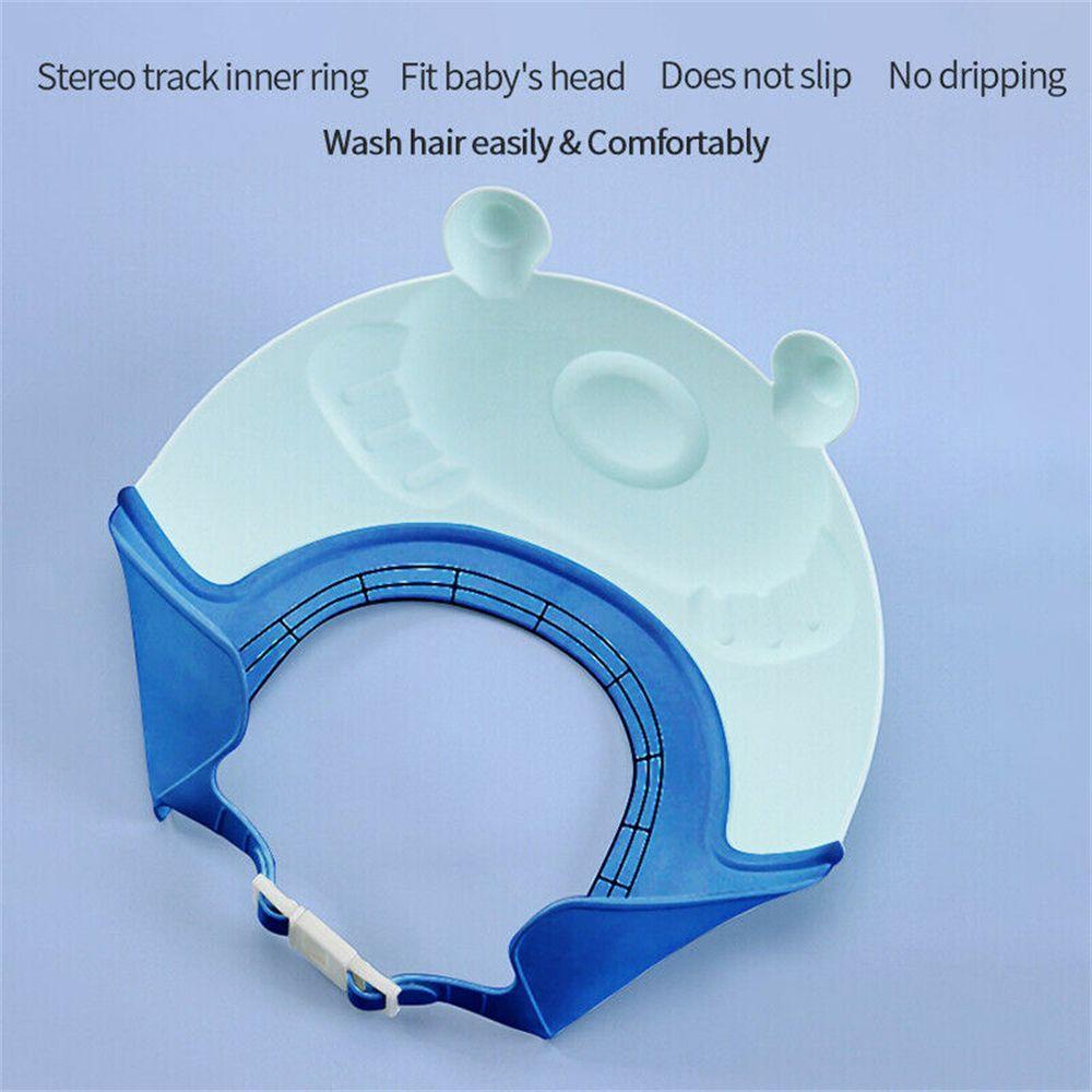 NIUYOU Mũ Tắm Bảo Vệ Mắt Chống Thấm Nước Mềm Mại Điều Chỉnh Được Chăm Sóc Cho Bé