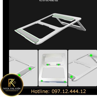 Đế nâng tản nhiệt nhôm Macbook/Laptop