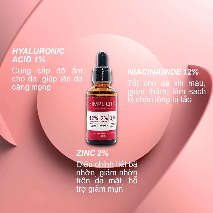 Combo Serum trắng da, giảm thâm mụn nám và kiềm dầu