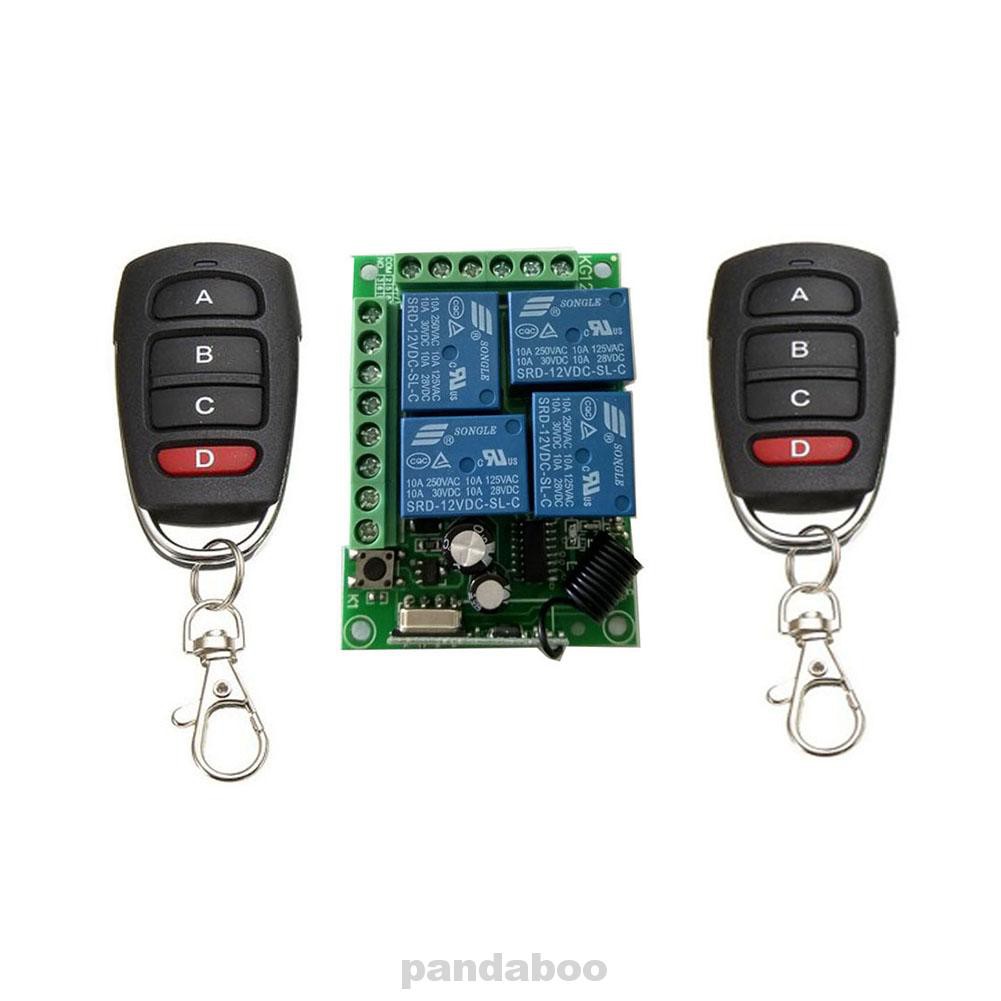 CHANNEL Bộ Công Tắc Điều Khiển Từ Xa 4 Kênh 315 / 433 Mhz Chuyên Dụng Cho Gia Đình | BigBuy360 - bigbuy360.vn