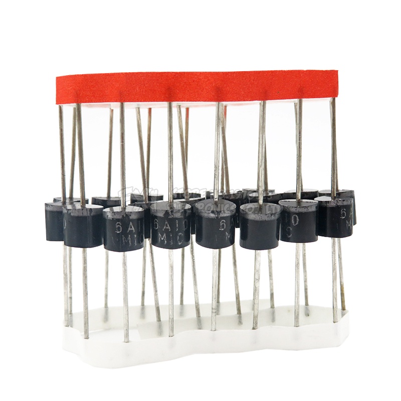 Set 20 Đi-Ốt Chỉnh Lưu 10A10 6A10 6A 10.0 10A 1000V R-6 Chuyên Dụng