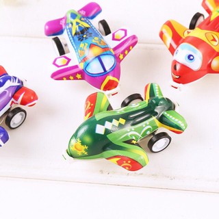 Đồ chơi mô hình máy bay chở khách mini chạy trớn cho bé dễ thương