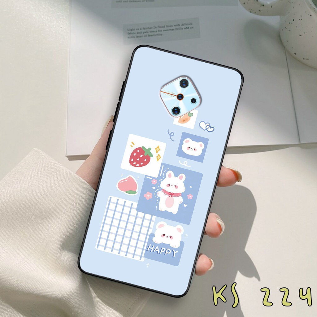 Ốp lưng Vivo S1 - Vivo S1 Pro - Ốp in hình thỏ con dễ thương