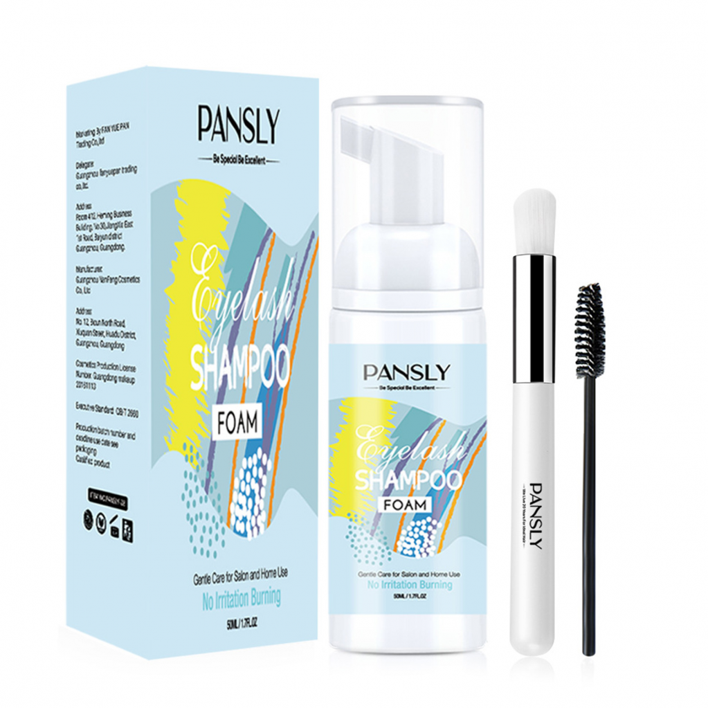 【New】 PANSLY Eyelash Shampoo Moisturizing Makeup Remover Shampoo Eyelash Shampoo 50ml 【n】