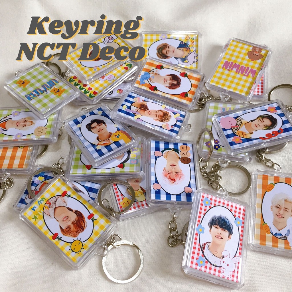 Móc Khóa Phong Cách Nct Resonance Deco