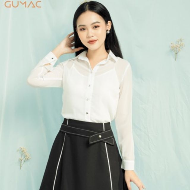 Áo sơ mi 2 lớp gumac, size S, đã mặc 1 lần