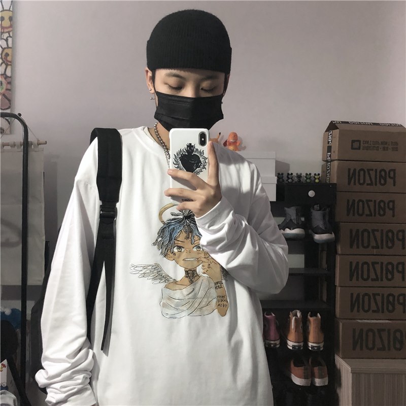 áo thun nam dài tay cổ tròn thời trang anh quốc | BigBuy360 - bigbuy360.vn