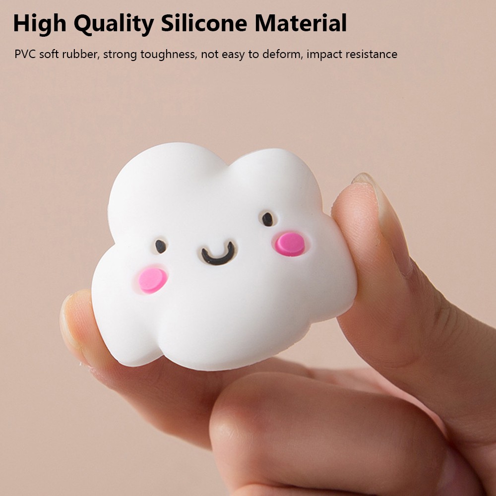 Miếng Silicon Dán Tường Chống Va Đập Mạnh Họa Tiết Hoạt Hình Dễ Thương