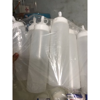 Chai đựng tương cà, tương ớt đủ cõ 300ml 500ml 700ml