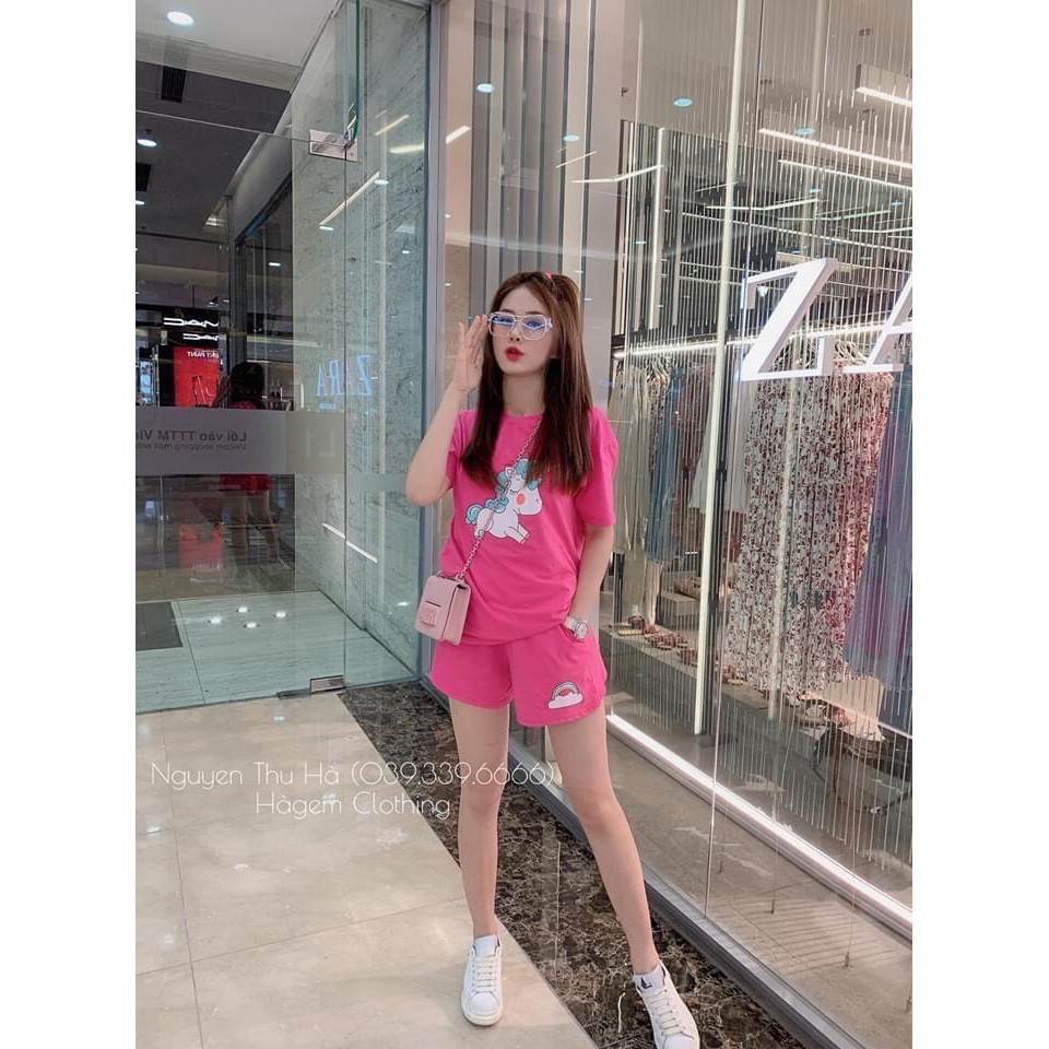 [Ảnh thật tự chụp] Đồ bộ mặc nhà thun cotton co giản thoải mái | BigBuy360 - bigbuy360.vn