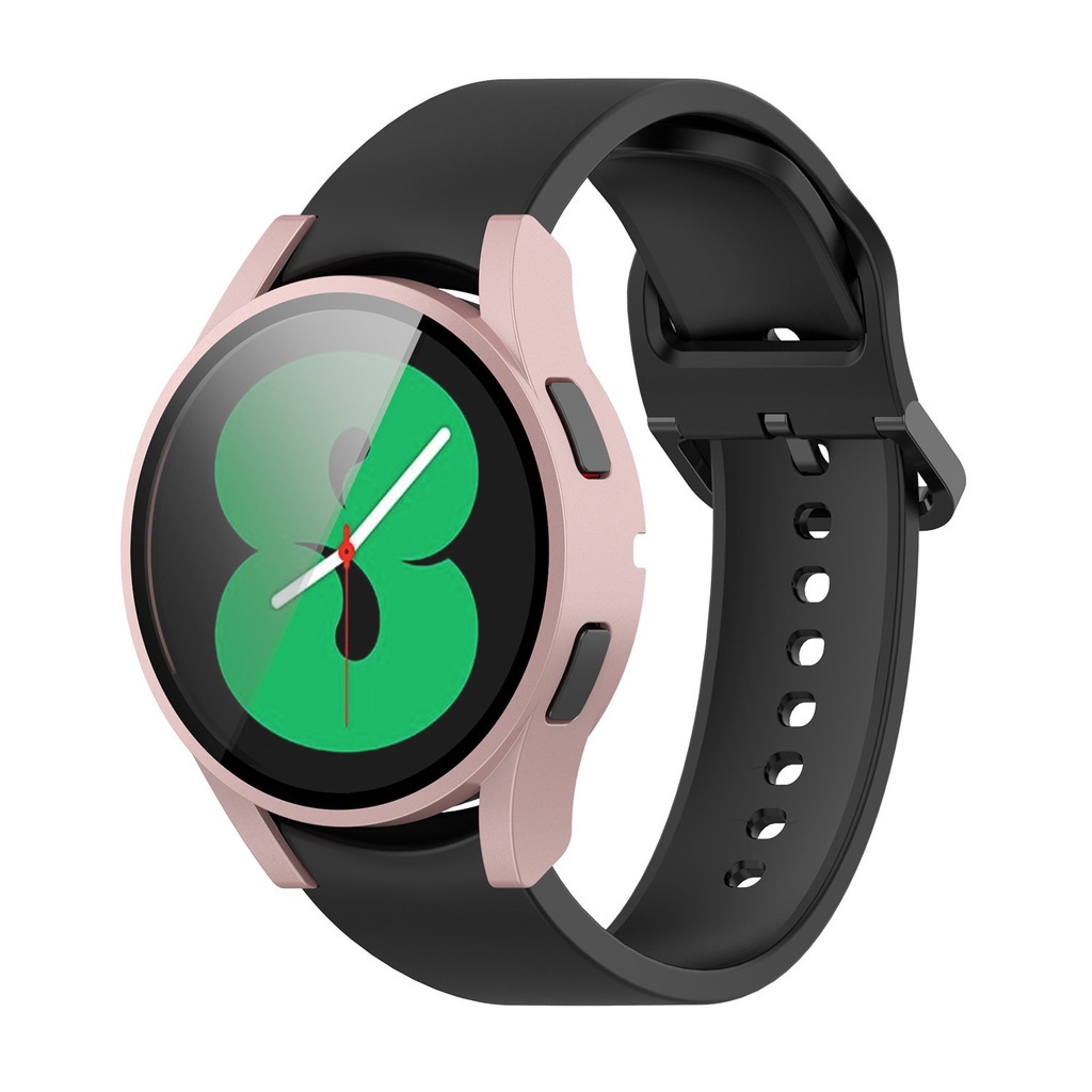 Ốp bảo vệ màn hình cho đồng hồ Samsung Galaxy Watch 4 44mm 40mm Classic 46mm 42mm từ PC và kính cường lực