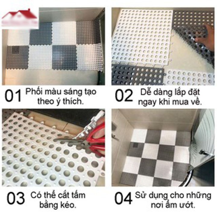 Tấm Thảm Chống Trơn Trượt Nhà Tắm