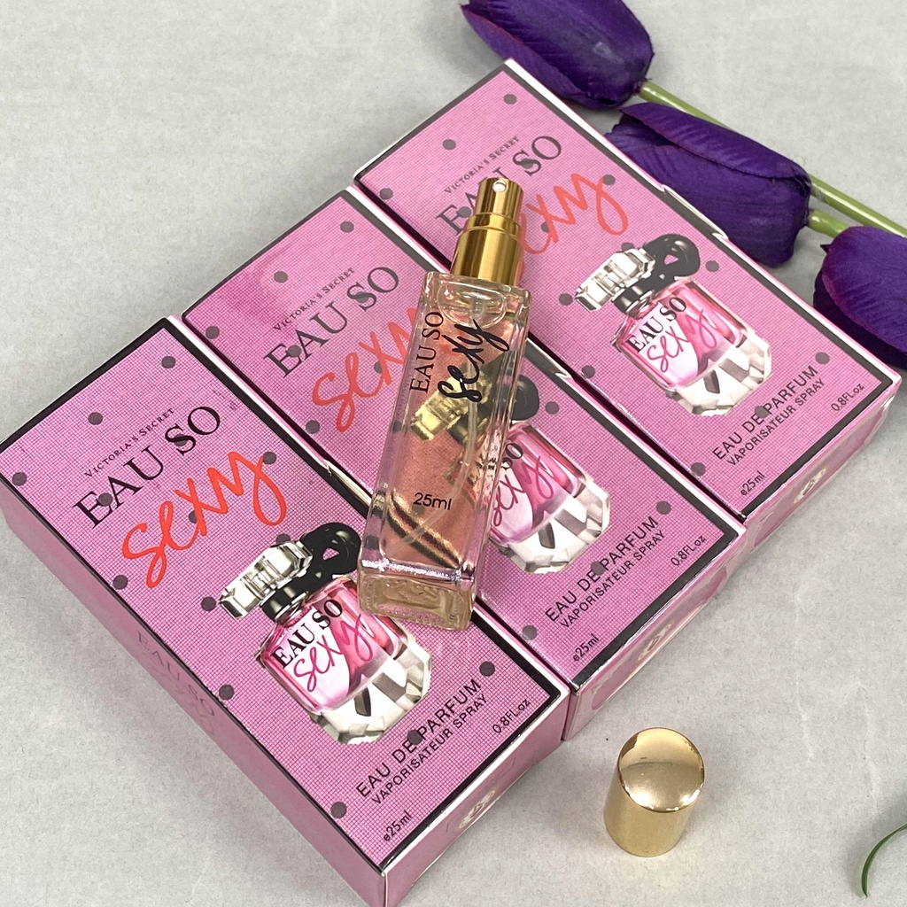 Nước hoa nội địa trung Victoria Secret Eau So Sexy 25ml thơm lâu hương dịu mát gợi cảm