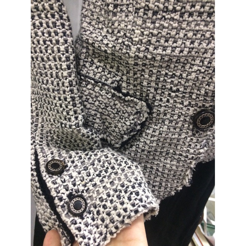 Áo khoác dạ tweed