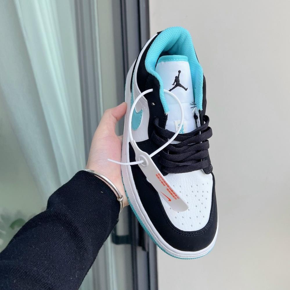 Giày Jordan Cổ thấp Nam Nữ, Giày JD Jordan 1 low Xanh Ngọc Thời Trang Full Box Bill | BigBuy360 - bigbuy360.vn