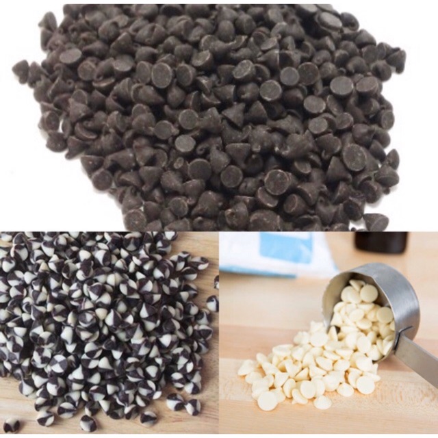 Socola Chip  Đen/Trắng/Hai Màu Grand Place 100g