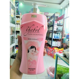Sữa tắm Thebol hồng giữ ẫm 1200ml em tắm anh yêu