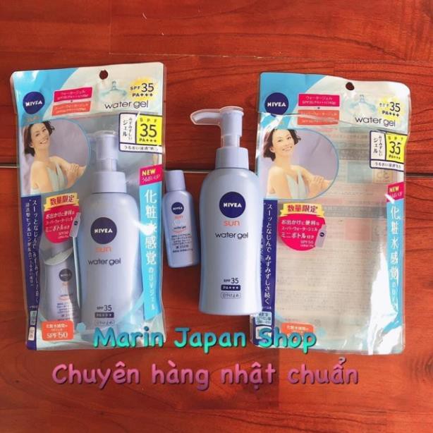 (MiNi) Kem Chống Nắng Nivea Sun Super Water Gel 140gr