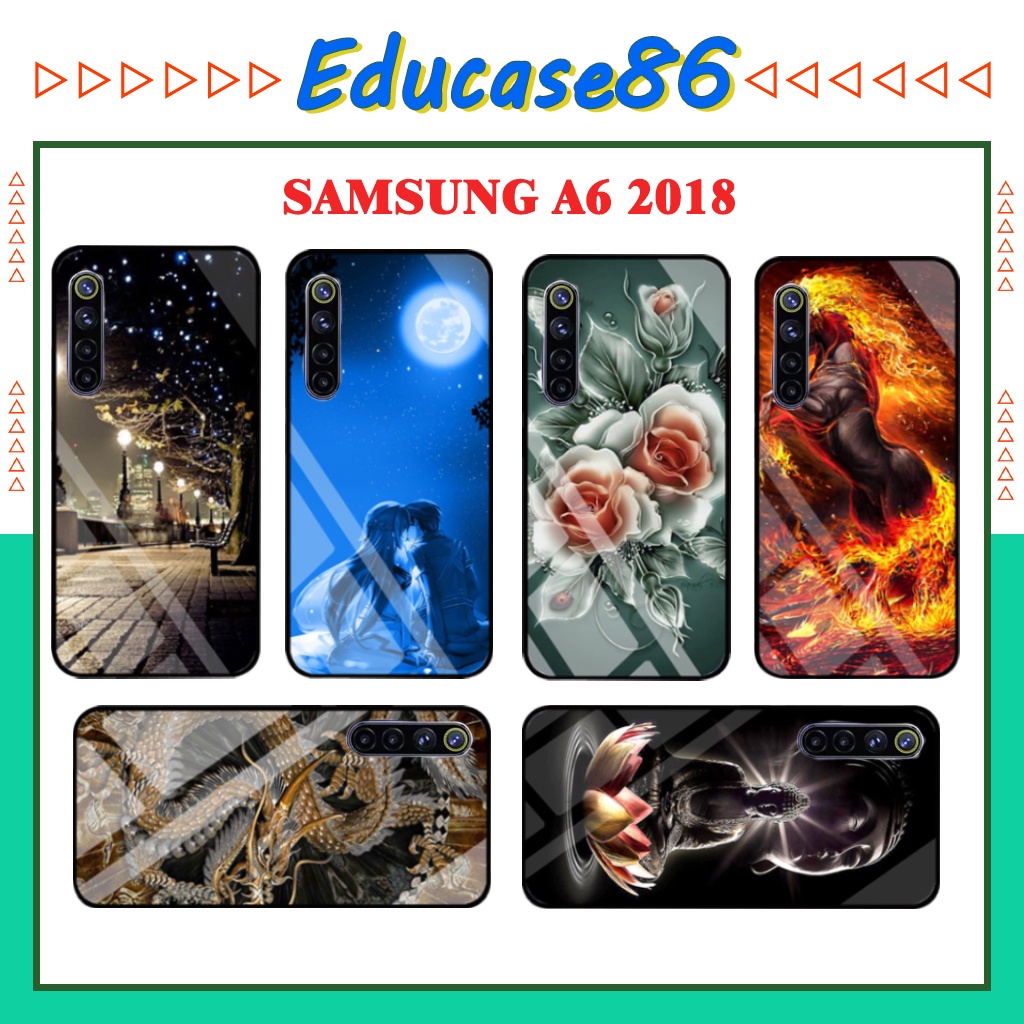 Ốp lưng REALME 6 Mặt kính 3D sắc nét, sang trọng ( không nhoè , không phai hình ảnh )Educase86