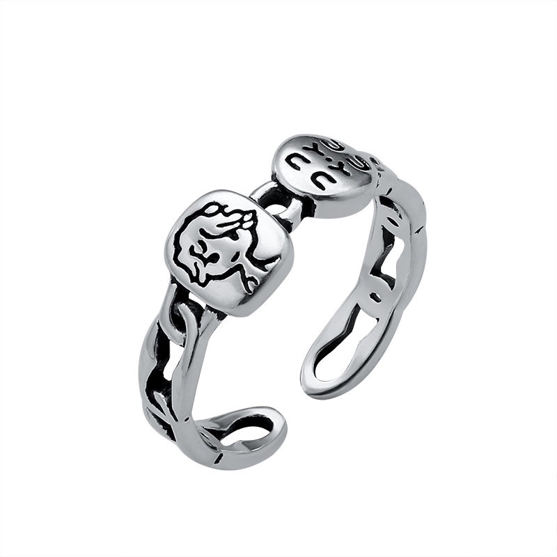 Nhẫn thiết kế theo phong cách Retro cá tính