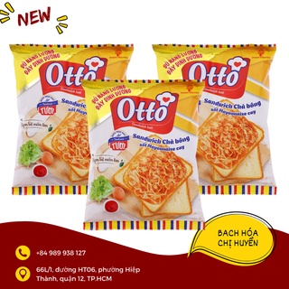Bánh mì sandwich chà bông và sốt mayonnaise cay Otto gói 76g