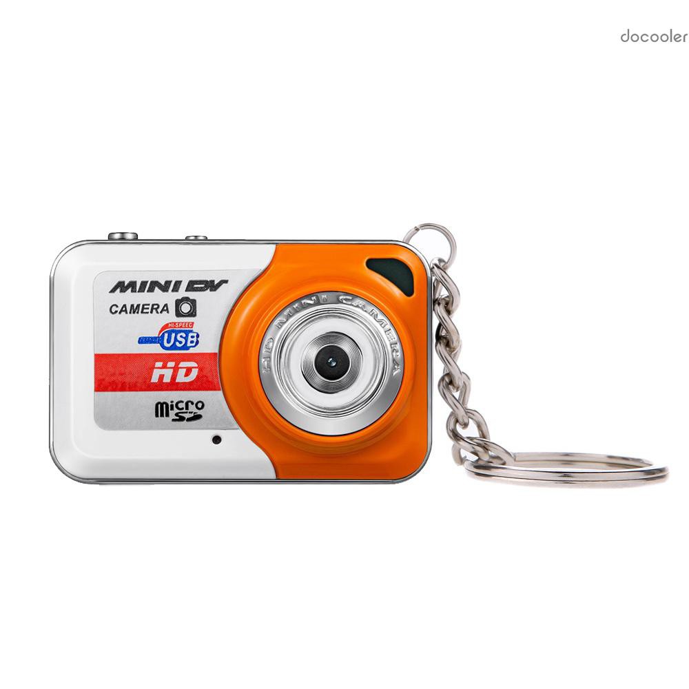 Máy ảnh kỹ thuật số siêu mini X6 độ nét cao HD hỗ trợ thẻ nhớ TF 32GB tích hợp micro | BigBuy360 - bigbuy360.vn