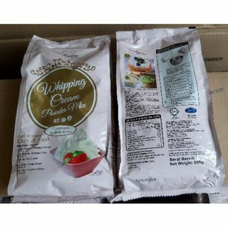 WHIPPING CREAM BỘT MALAYSIA gói 500gr
